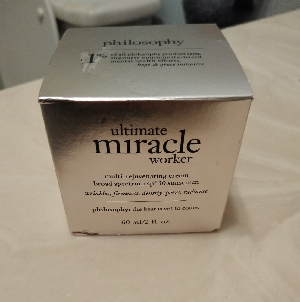 Philosophy rejuvenating face cream